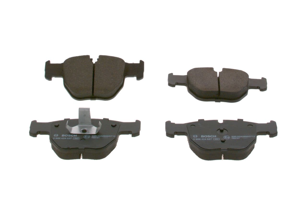 set placute frana,frana disc BOSCH 0 986 424 687