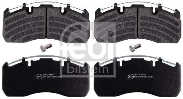 set placute frana,frana disc FEBI BILSTEIN 16906
