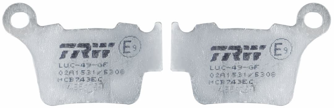 set placute frana,frana disc TRW Organic Eco MCB743EC