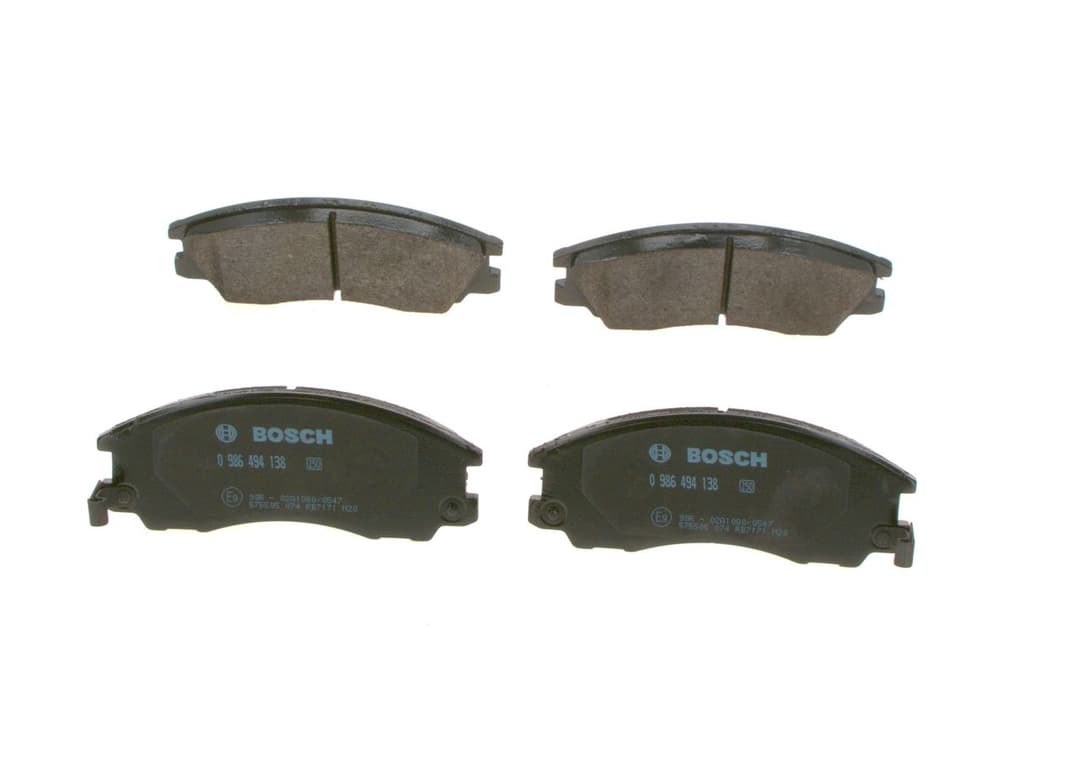 set placute frana,frana disc BOSCH 0 986 494 138