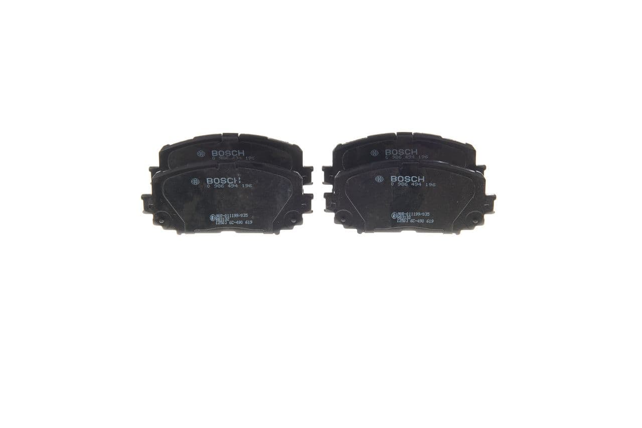 set placute frana,frana disc BOSCH 0 986 494 196