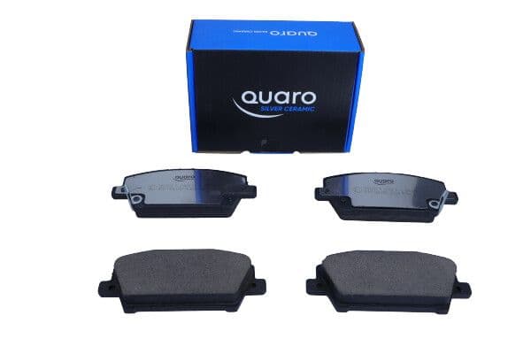 set placute frana,frana disc QUARO SILVER CERAMIC QP8372C
