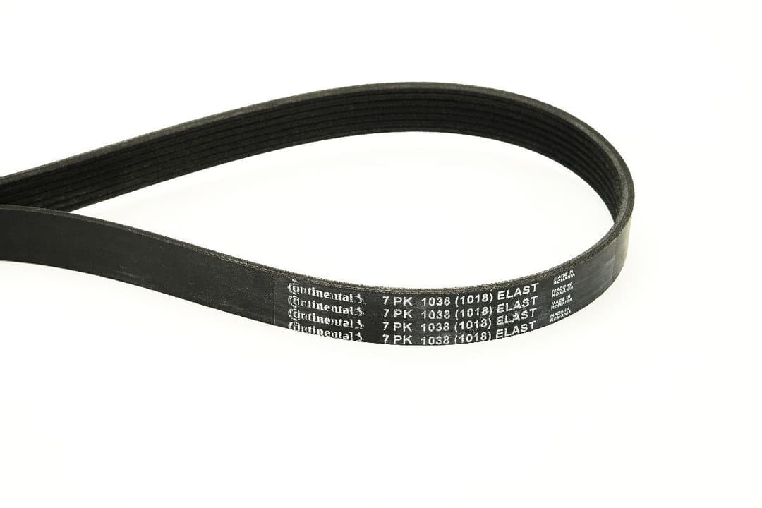 Curea transmisie cu caneluri CONTINENTAL CTAM 7PK1038 ELAST