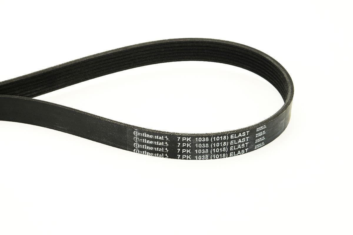 Curea transmisie cu caneluri CONTINENTAL CTAM 7PK1038 ELAST