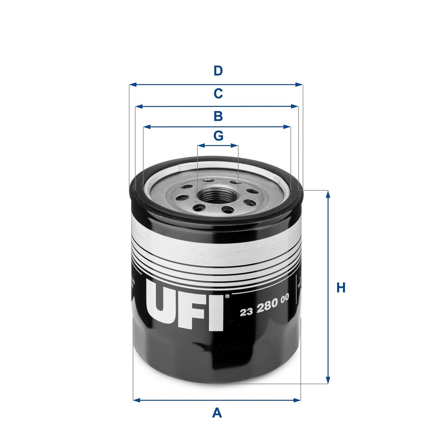 Filtru ulei UFI 23.280.00