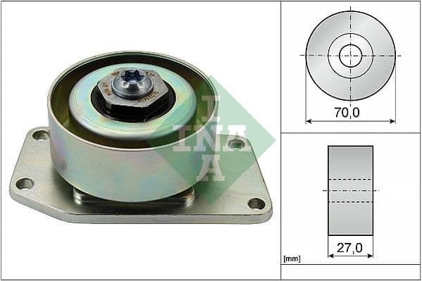 rola intinzator,curea transmisie Schaeffler INA 531 0306 10