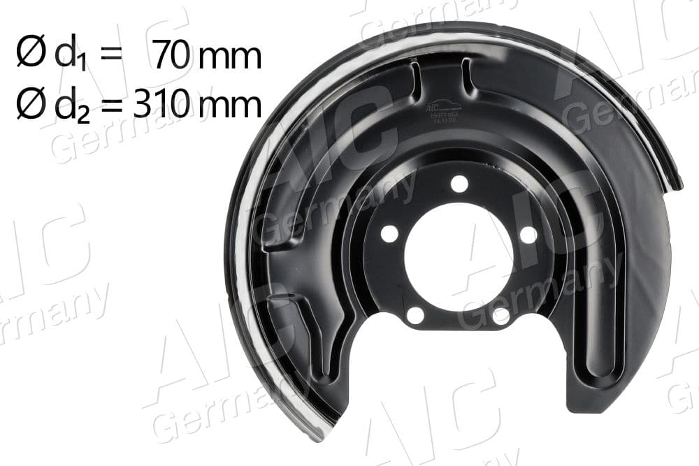 protectie stropire,disc frana AIC Calitatea originală 55977