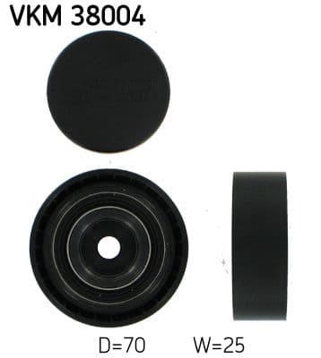Rola ghidare/conducere, curea transmisie SKF VKM 38004