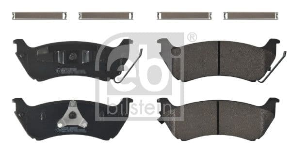 set placute frana,frana disc FEBI BILSTEIN 16769