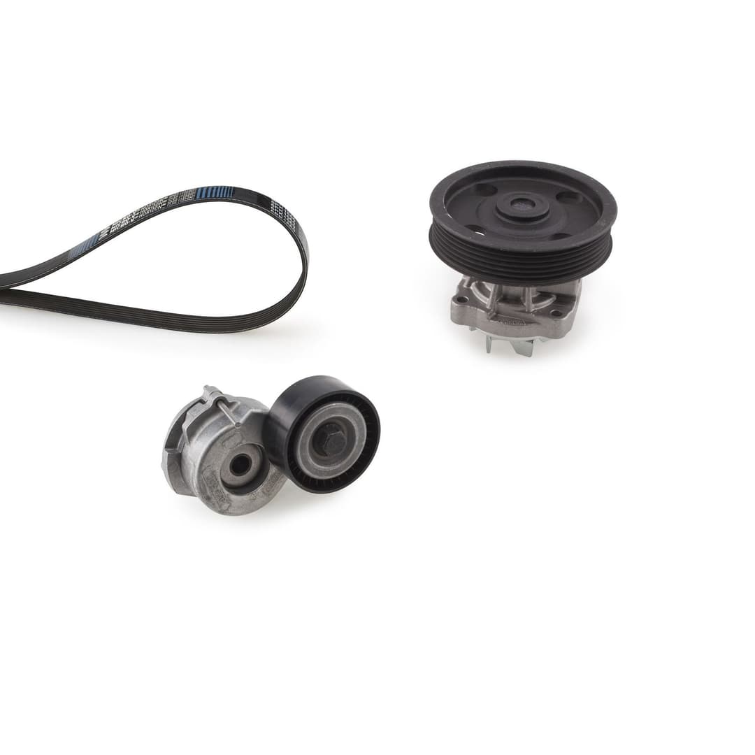 Pompa apa + Set curea transmisie cu caneluri GATES Micro-V® KP26PK1183