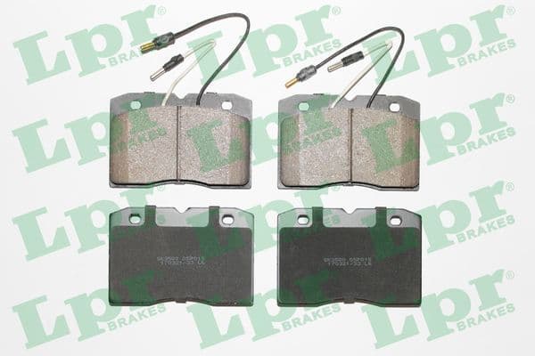 set placute frana,frana disc LPR 05P015