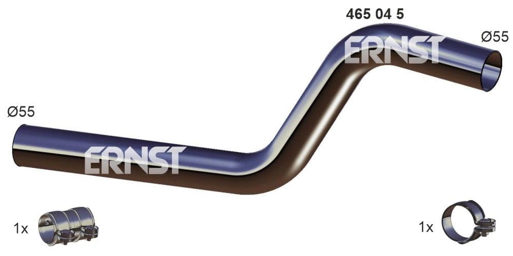 Teava de reparatie, filtru particule ERNST 465045