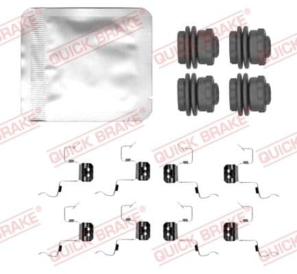 Set accesorii, placute frana QUICK BRAKE 109-0156