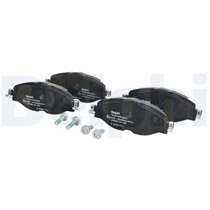 set placute frana,frana disc DELPHI LP3584