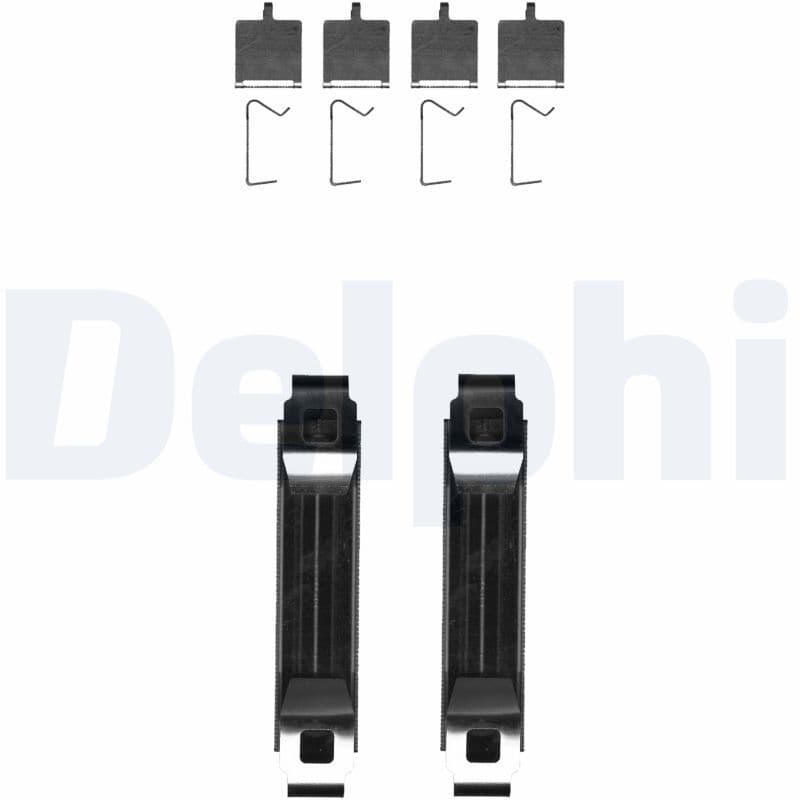 Set accesorii, placute frana DELPHI LX0681