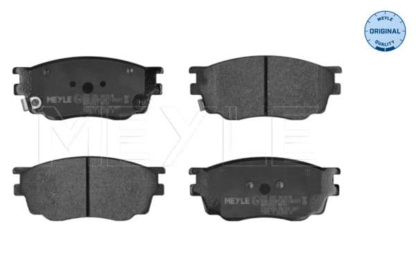 set placute frana,frana disc MEYLE -ORIGINAL: True to OE. 025 242 4616/W
