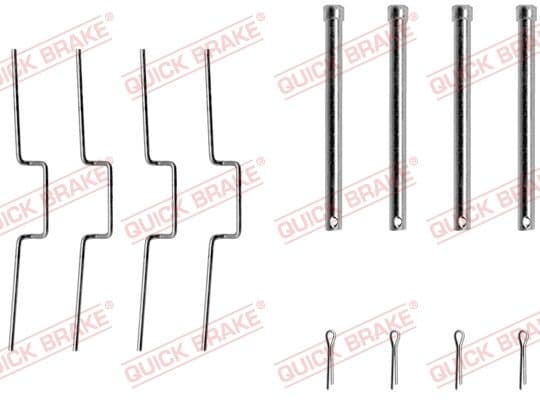 Set accesorii, placute frana QUICK BRAKE 109-1176