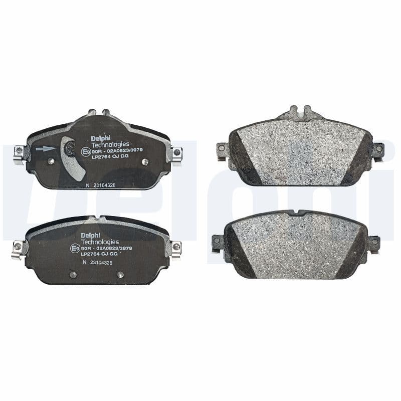 set placute frana,frana disc DELPHI LP2764