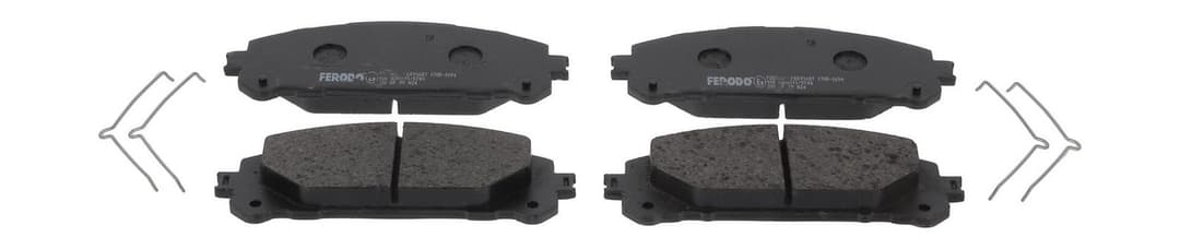 set placute frana,frana disc FERODO PREMIER ECO FRICTION FDB5464