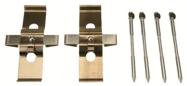 Set accesorii, placute frana TRW PFK633