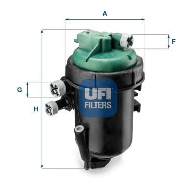 filtru combustibil UFI 55.173.00