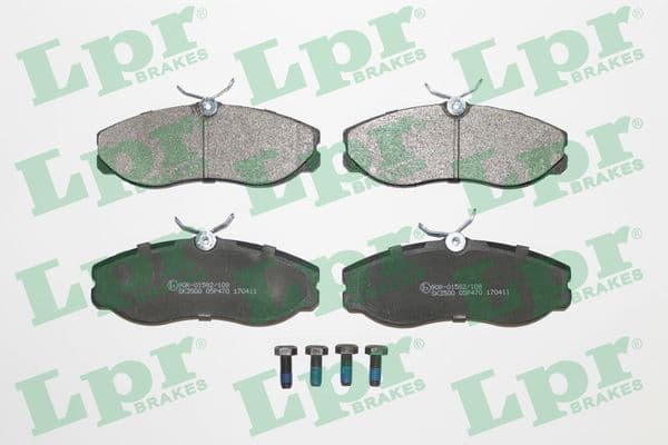 set placute frana,frana disc LPR 05P470