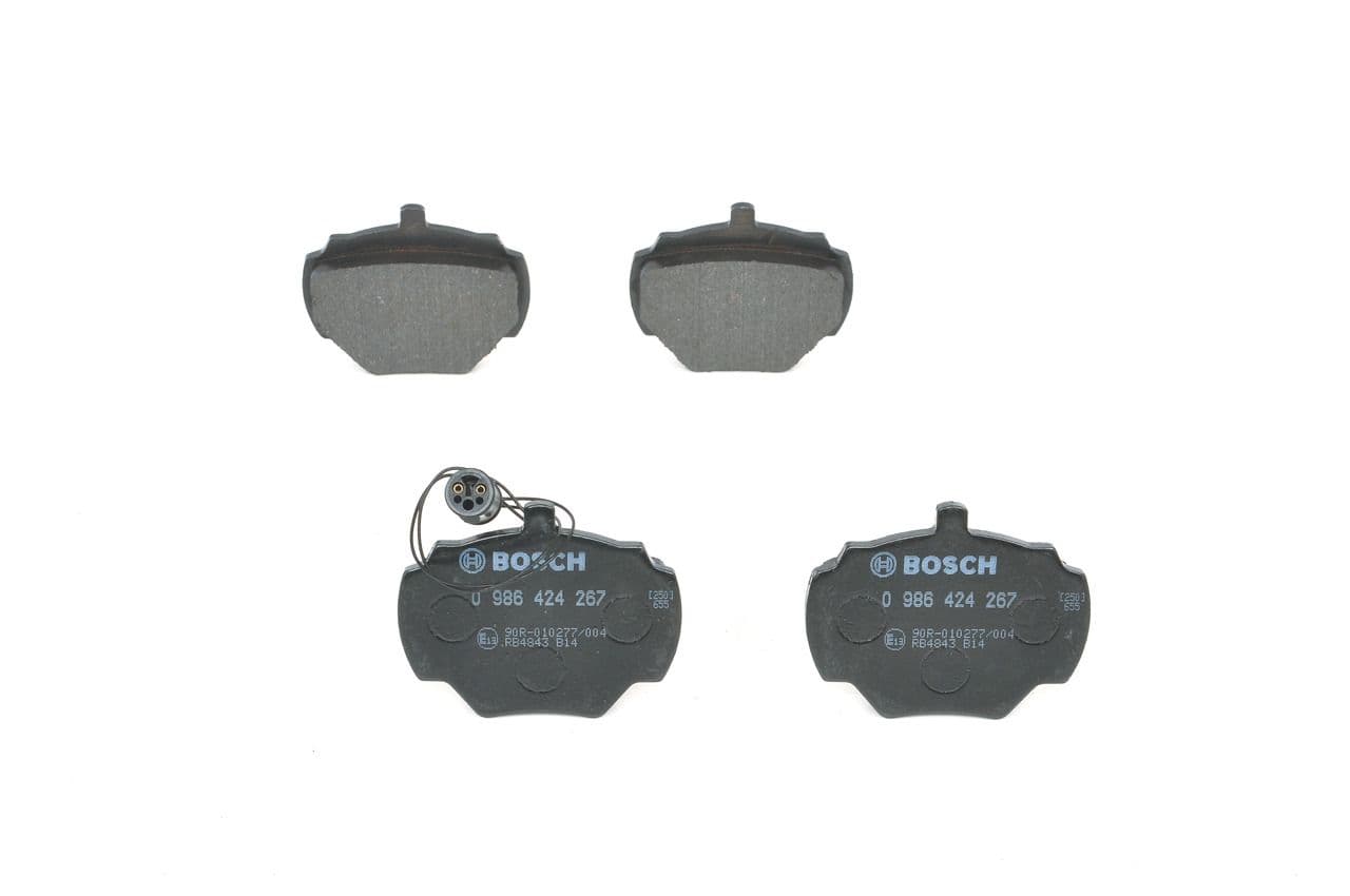 set placute frana,frana disc BOSCH 0 986 424 267