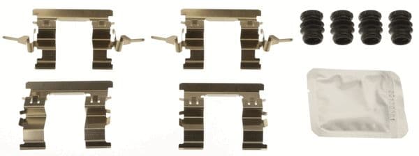 Set accesorii, placute frana TRW PFK685