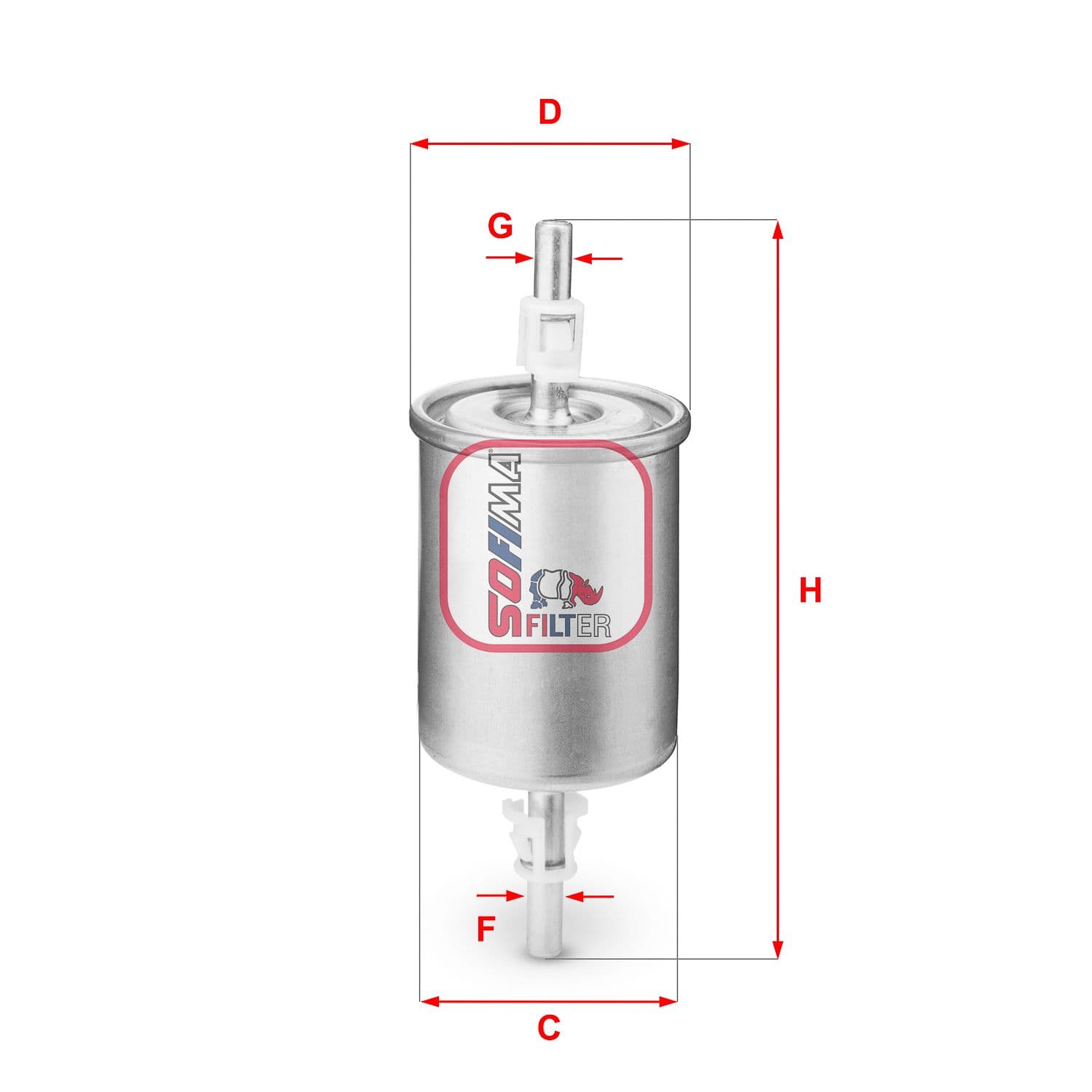 filtru combustibil SOFIMA S 1515 B