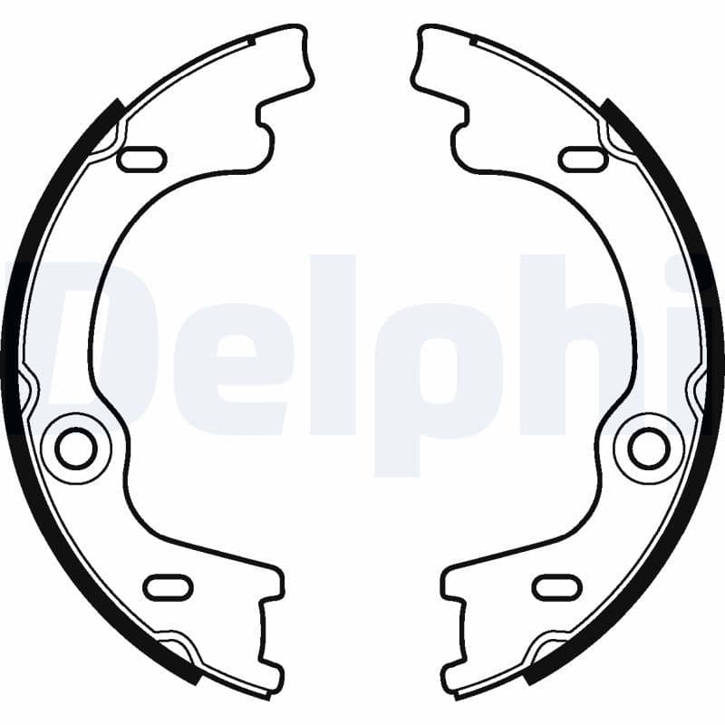 Set saboti frana DELPHI LS2129