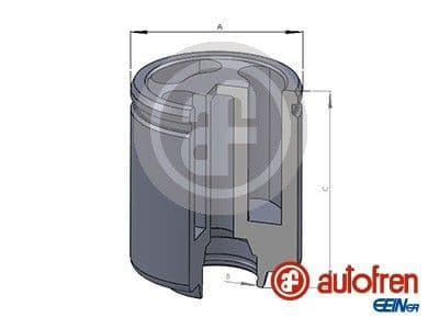 Piston, etrier frana AUTOFREN SEINSA D025627