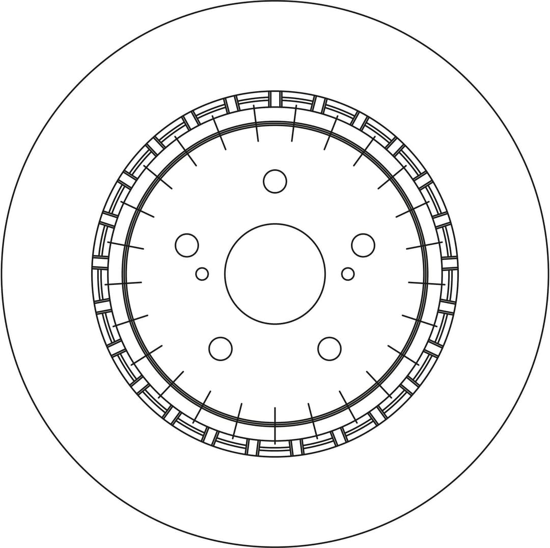Disc frana TRW DF4594S