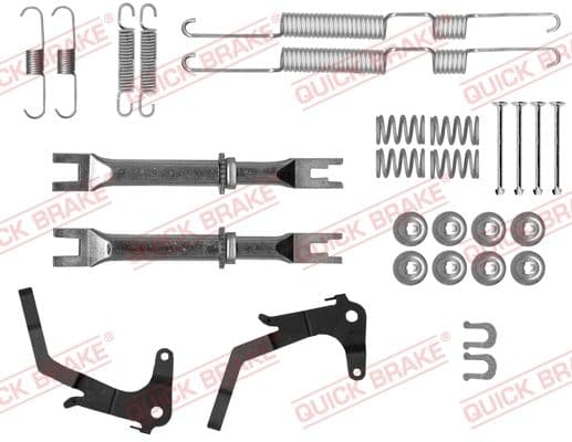 Set accesorii, sabot de frana QUICK BRAKE 105-0074S