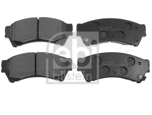 set placute frana,frana disc FEBI BILSTEIN 175208