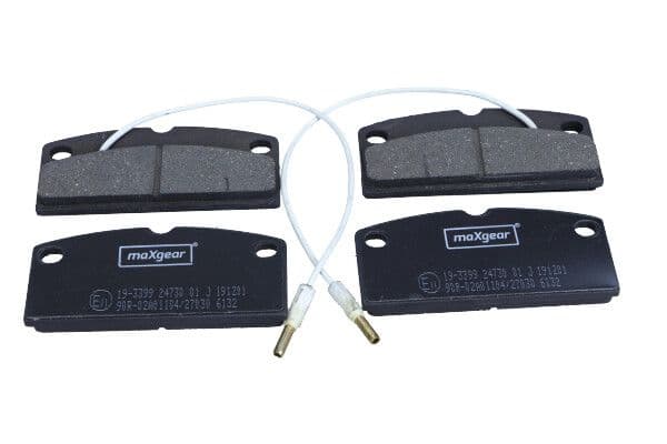 set placute frana,frana disc MAXGEAR 19-3399