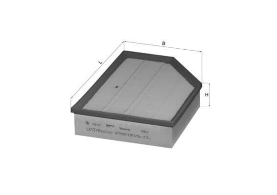 Filtru aer MAHLE LX 1219