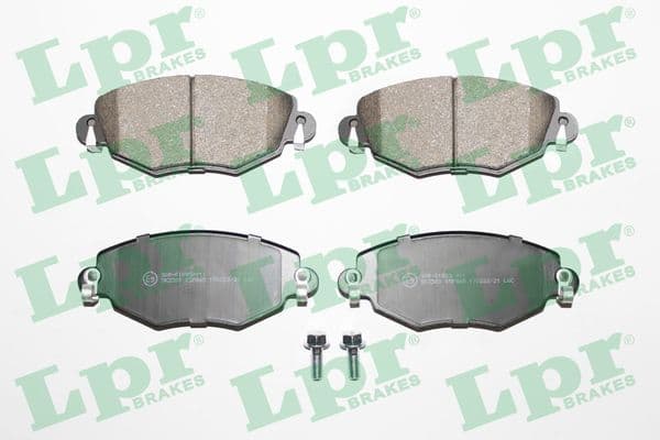 set placute frana,frana disc LPR 05P865