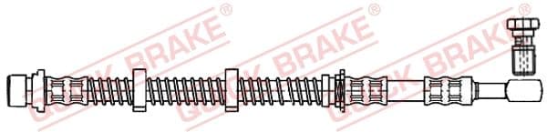 Furtun frana QUICK BRAKE 58.960X