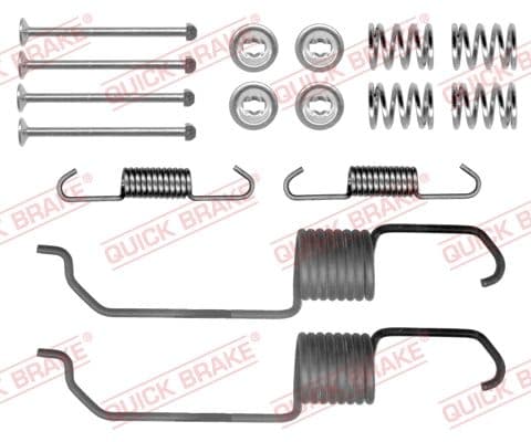 Set accesorii, sabot de frana QUICK BRAKE 105-0825