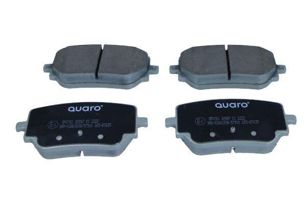 set placute frana,frana disc QUARO QP0761