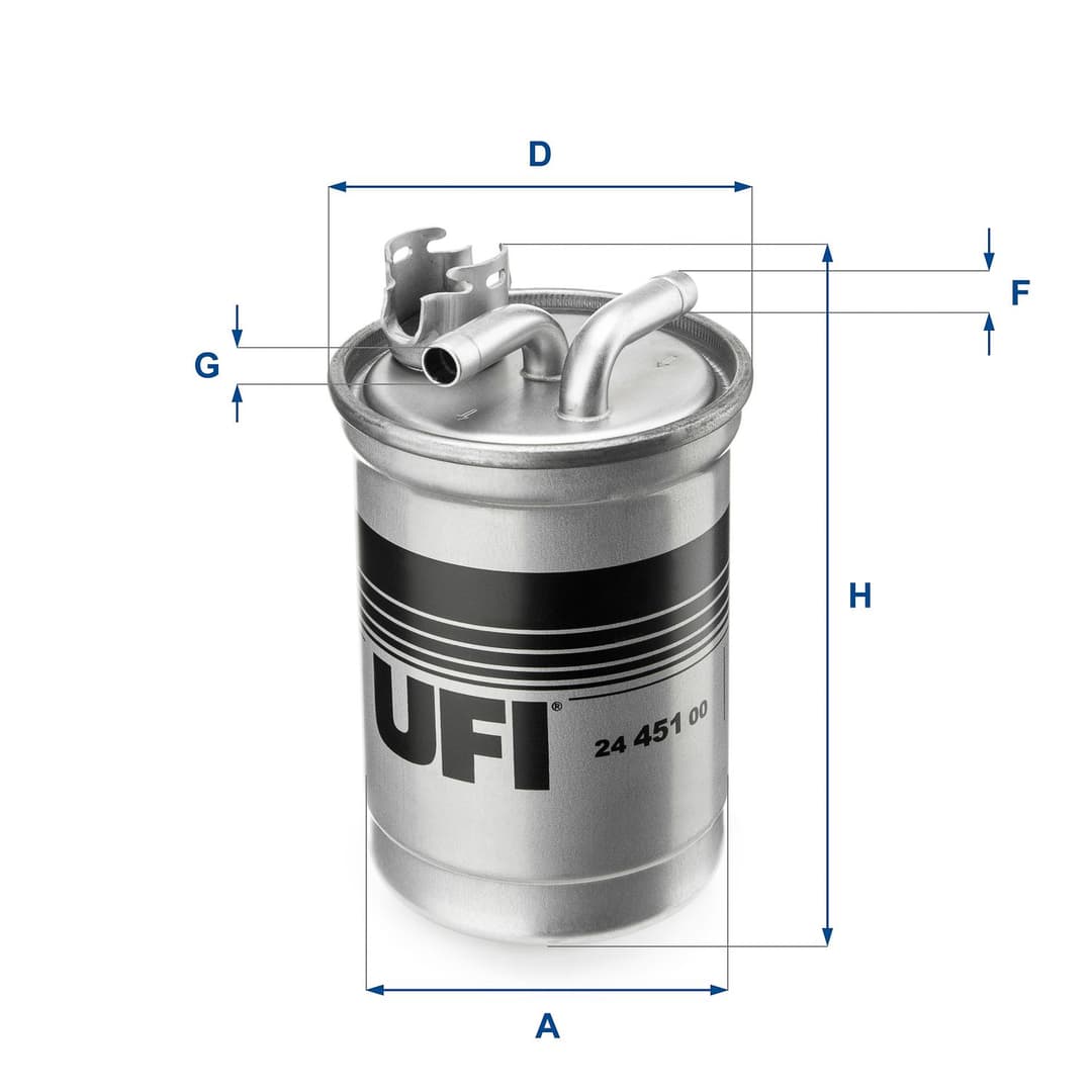 filtru combustibil UFI 24.451.00