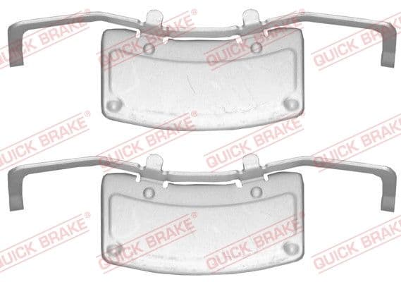 Set accesorii, placute frana QUICK BRAKE 109-1706