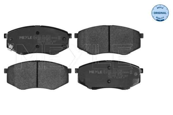 set placute frana,frana disc MEYLE -ORIGINAL: True to OE. 025 251 8718