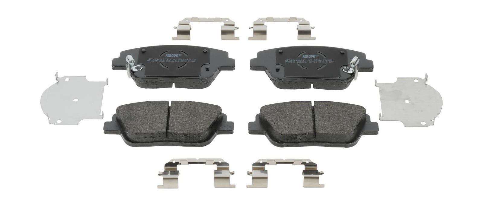 set placute frana,frana disc FERODO PREMIER ECO FRICTION FDB4831