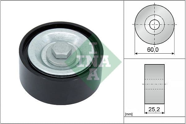 Rola ghidare/conducere, curea transmisie Schaeffler INA 532 0715 10