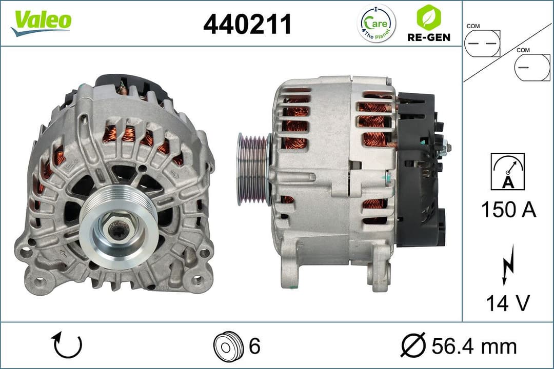 Generator / Alternator VALEO 440211