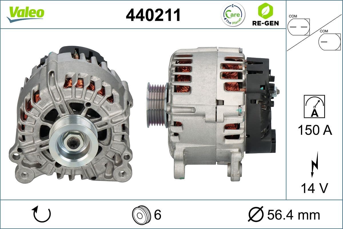 Generator / Alternator VALEO 440211