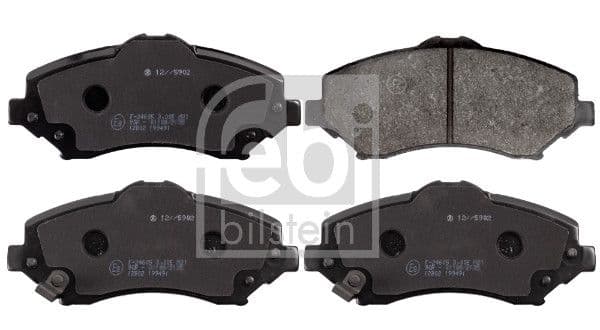 set placute frana,frana disc FEBI BILSTEIN 116063