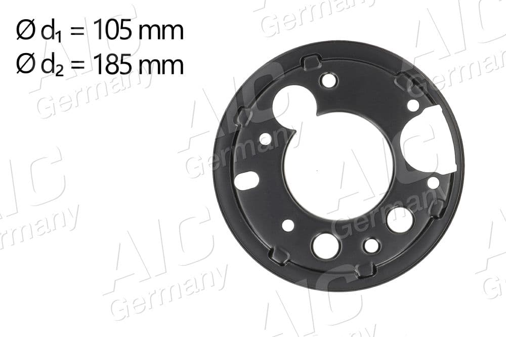 protectie stropire,disc frana AIC Calitatea originală 57887