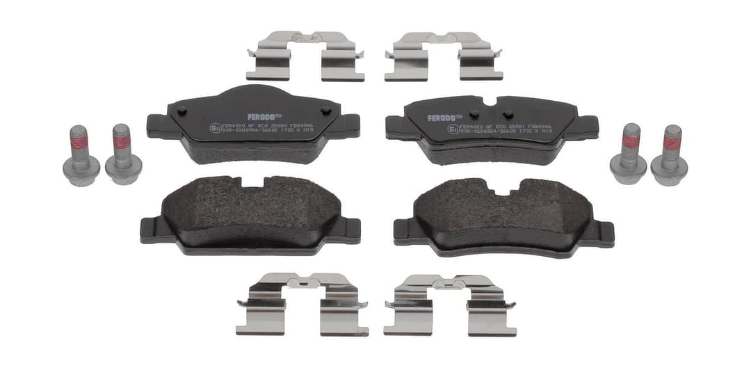 set placute frana,frana disc FERODO PREMIER ECO FRICTION FDB4946
